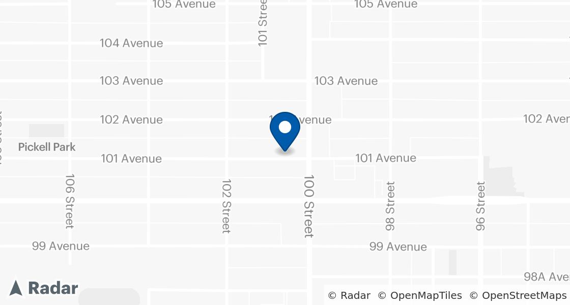Map of Dairy Queen Location:: 10032 101 Ave, Fort St. John, BC, V1J 2B3